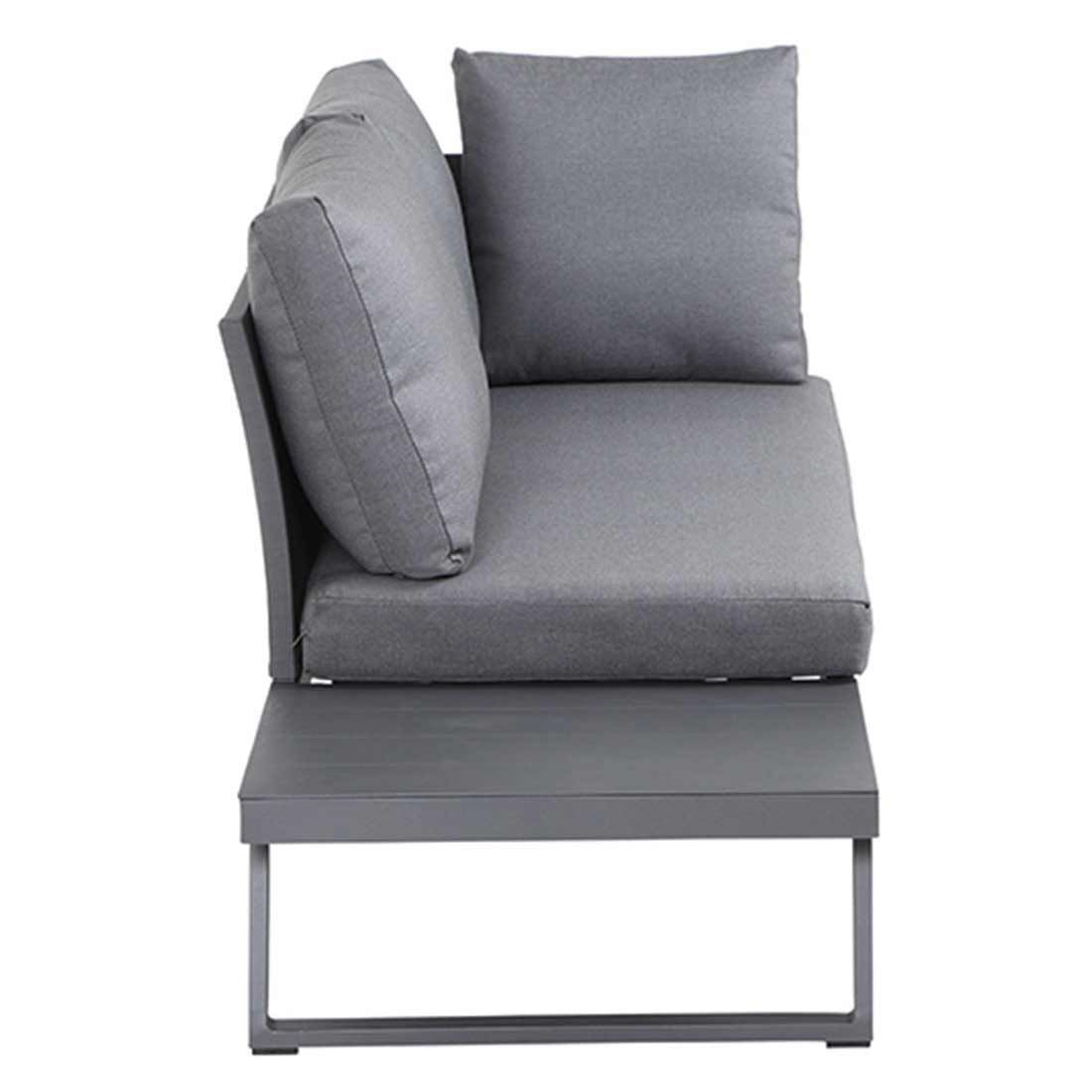 Siena Garden Larina Ecklounge 2tlg Aluminium/Polyester