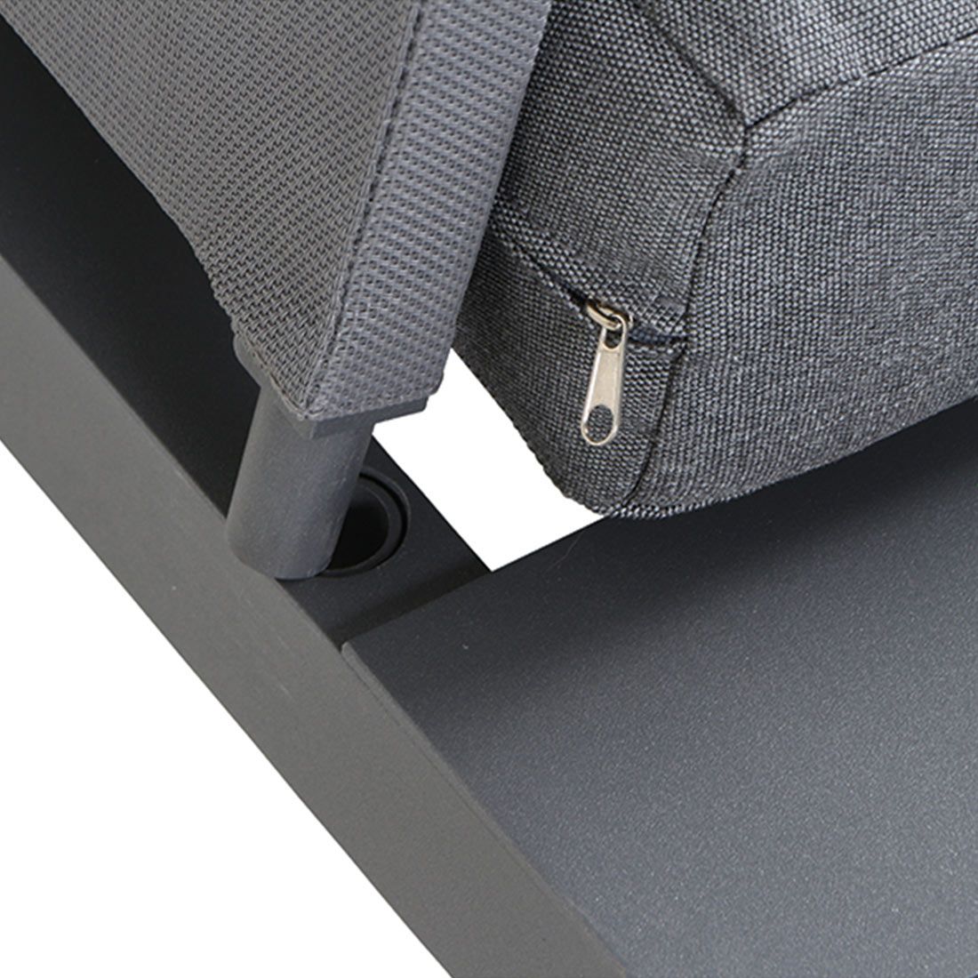 Siena Garden Larina Ecklounge 2tlg Aluminium/Polyester