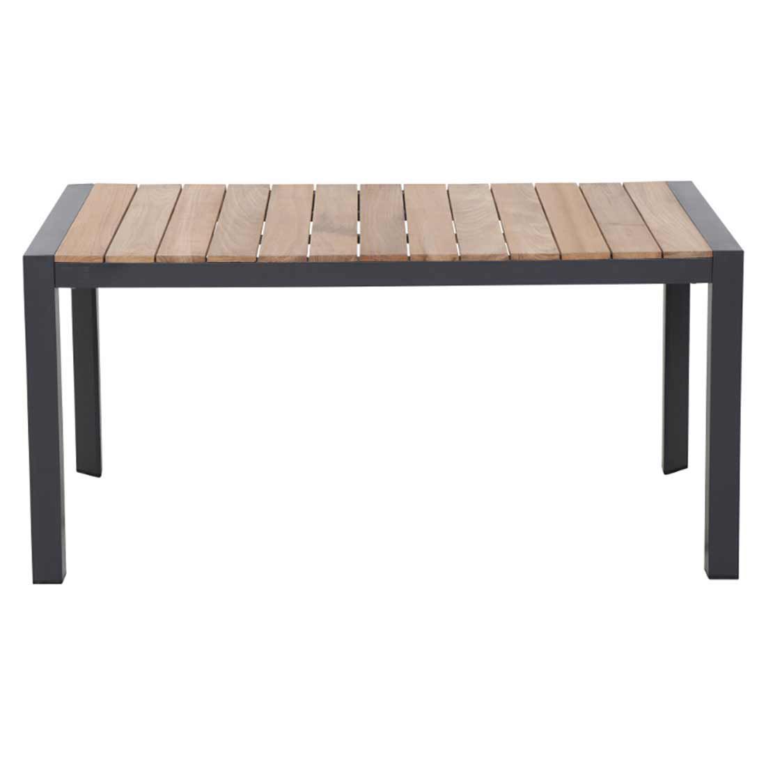Siena Garden Londra Gartentisch 140x80cm Aluminium/Teak