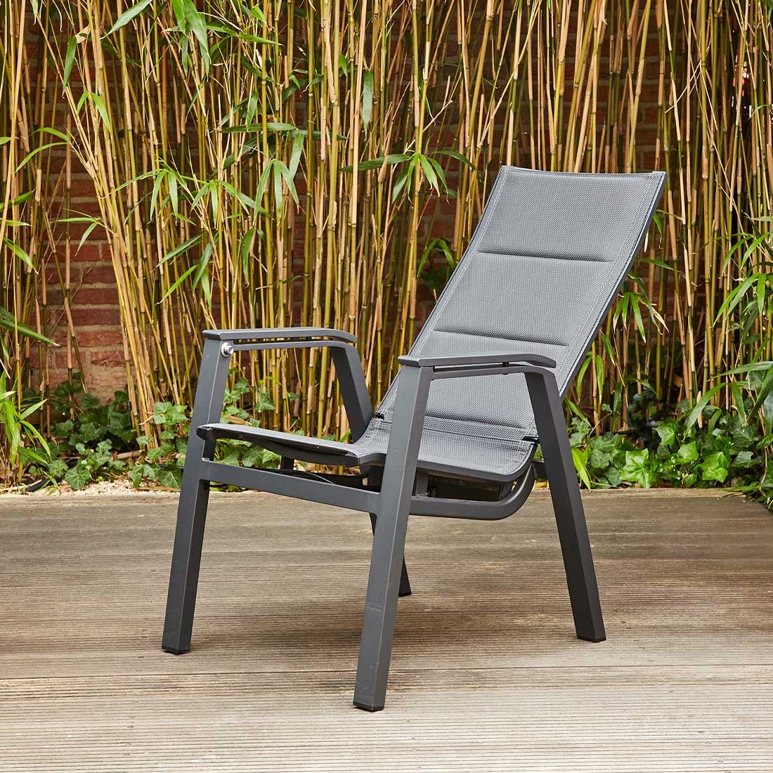 Siena Garden Milano Gartensessel Aluminium/Ranotex®-Gewebe