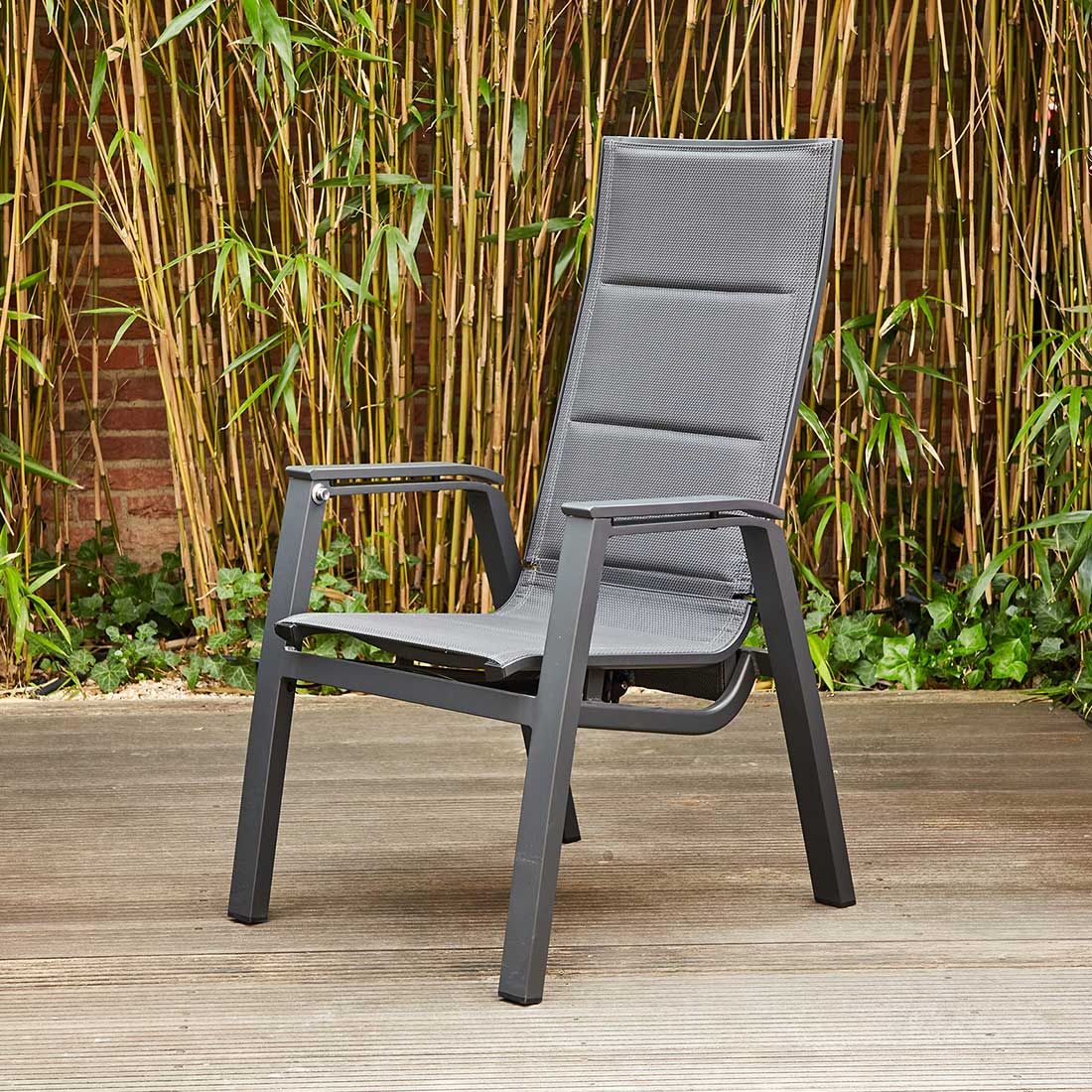 Siena Garden Milano Gartensessel Aluminium/Ranotex®-Gewebe