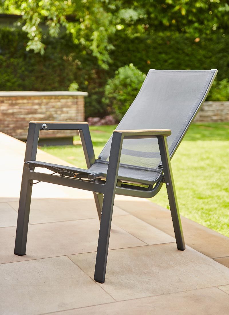 Siena Garden Rondo Gartensessel Aluminium/Ranotex®-Gewebe