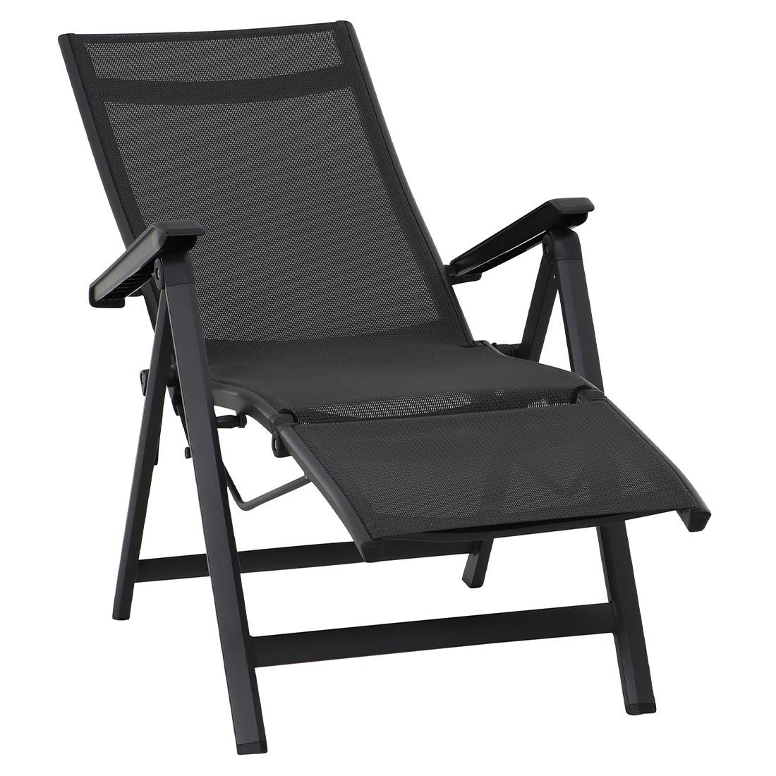 Siena Garden Tesoro Relaxliege verstellbar Aluminium/Ranotex