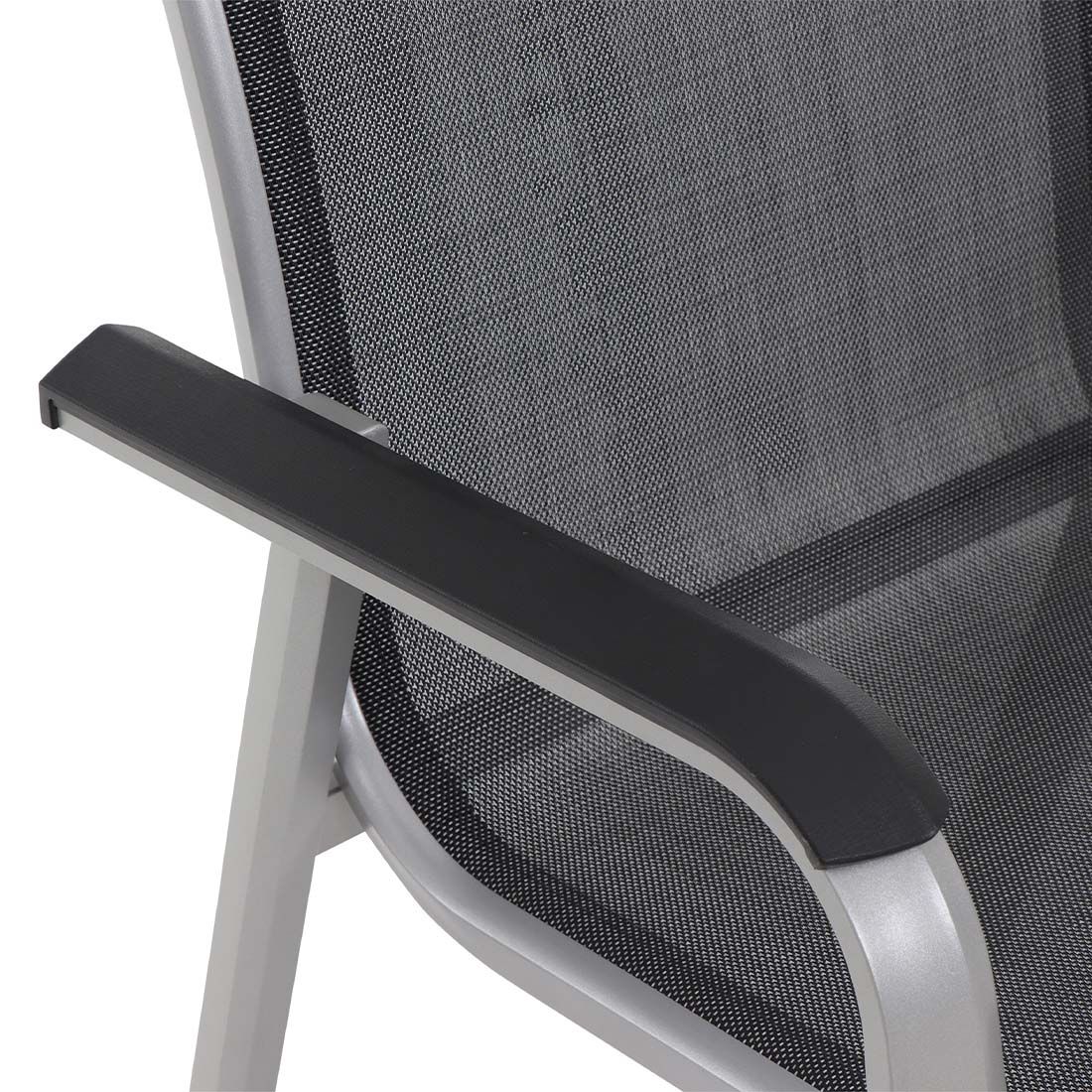 Siena Garden Tesoro Stapelsessel Aluminium/Ranotex