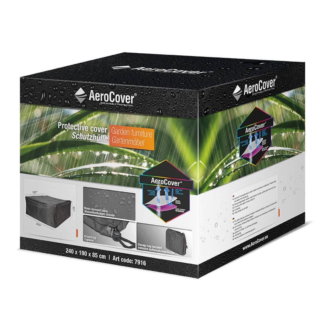 AeroCover Gartenmöbel-Set Schutzhülle 240x190x85cm Polyester