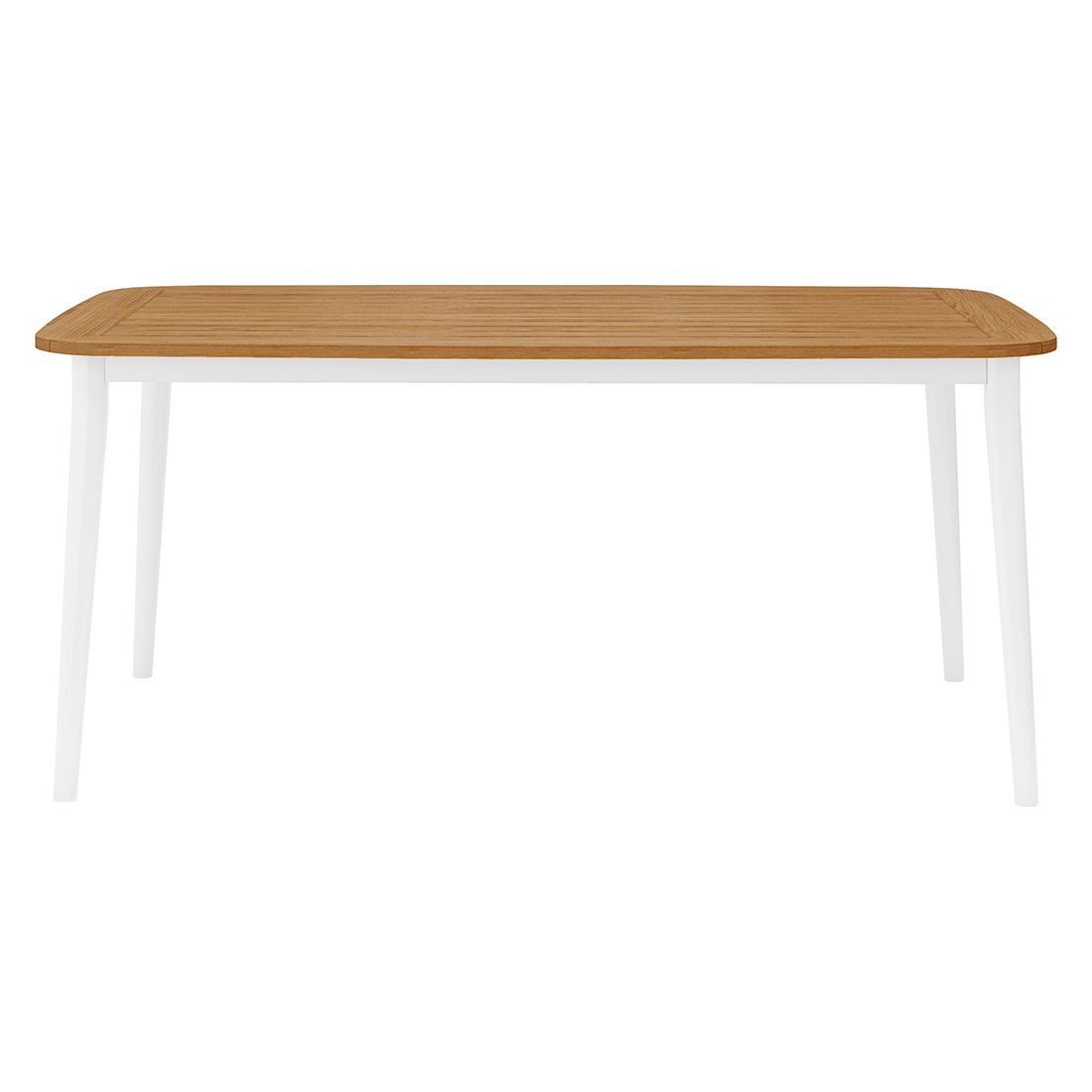 Solpuri Charlie Gartentisch 170x100 cm Aluminium/Teak