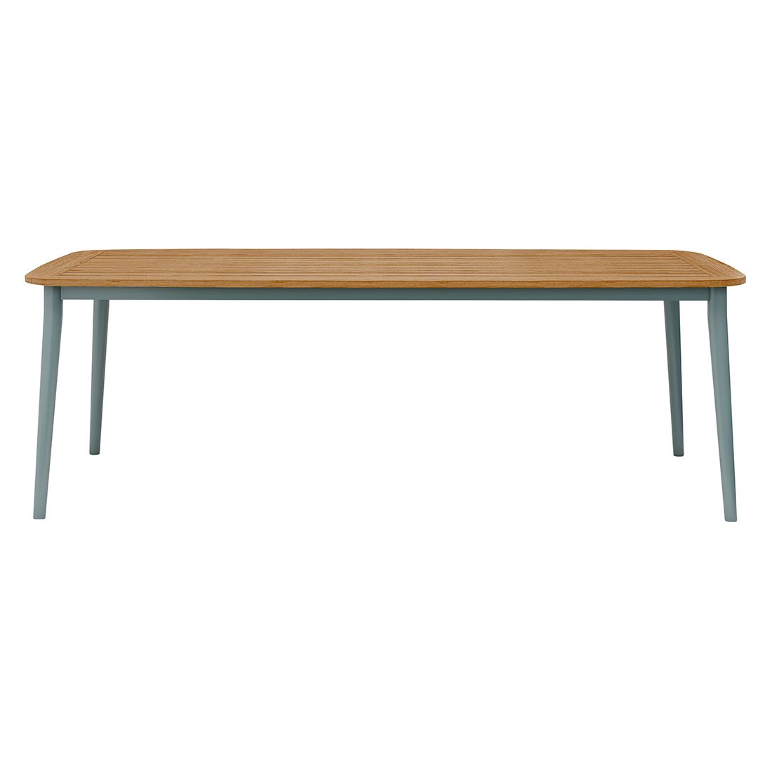 Solpuri Charlie Gartentisch 230x100 cm Aluminium/Teak