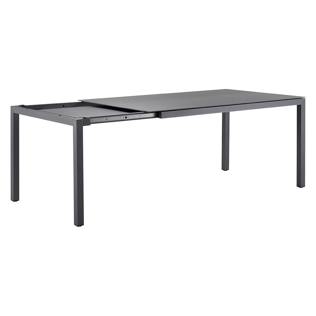 Solpuri Classic Ausziehtisch 160/220x100 cm Aluminium/Dekton