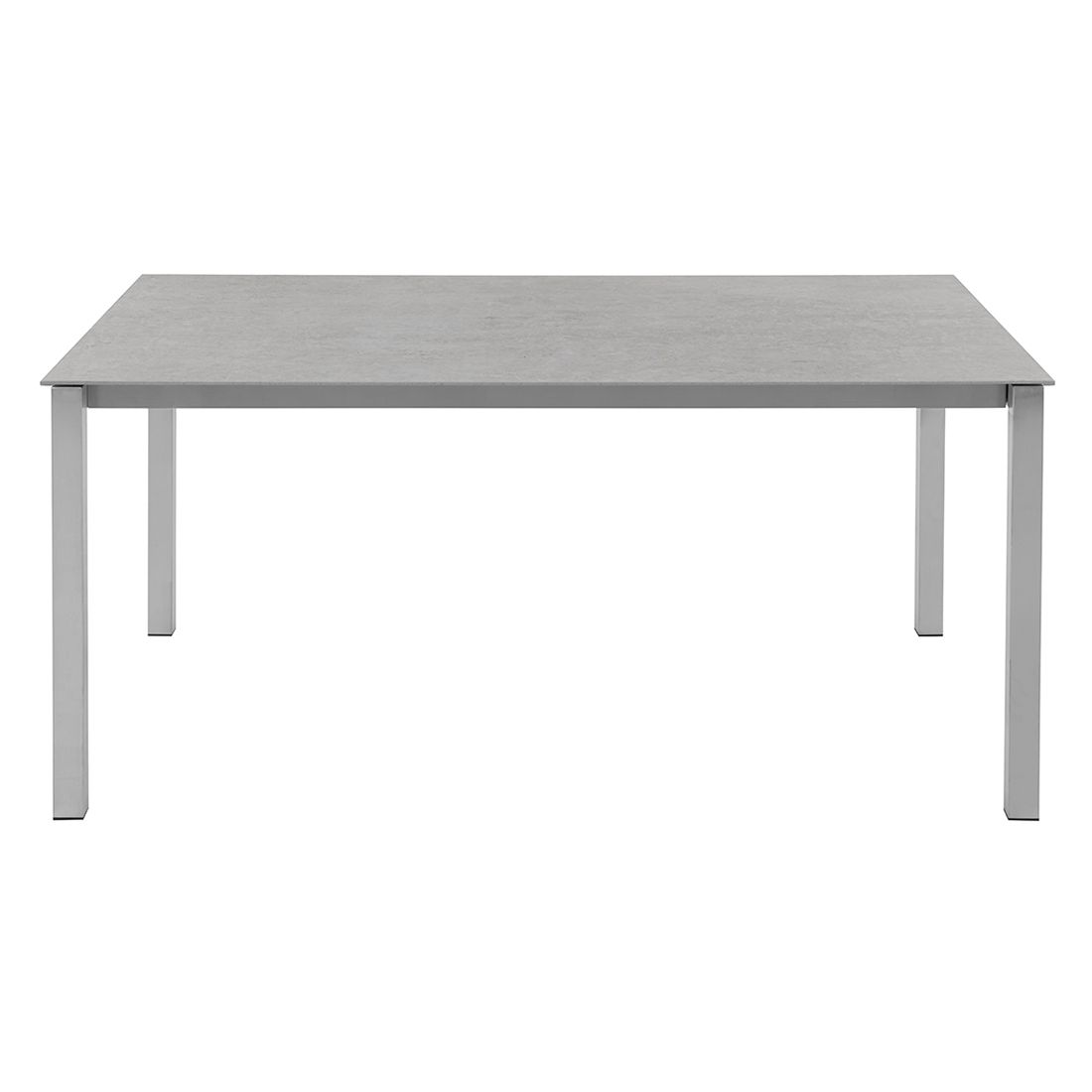 Solpuri Classic Ausziehtisch 160/220x100 cm Edelstahl/Dekton