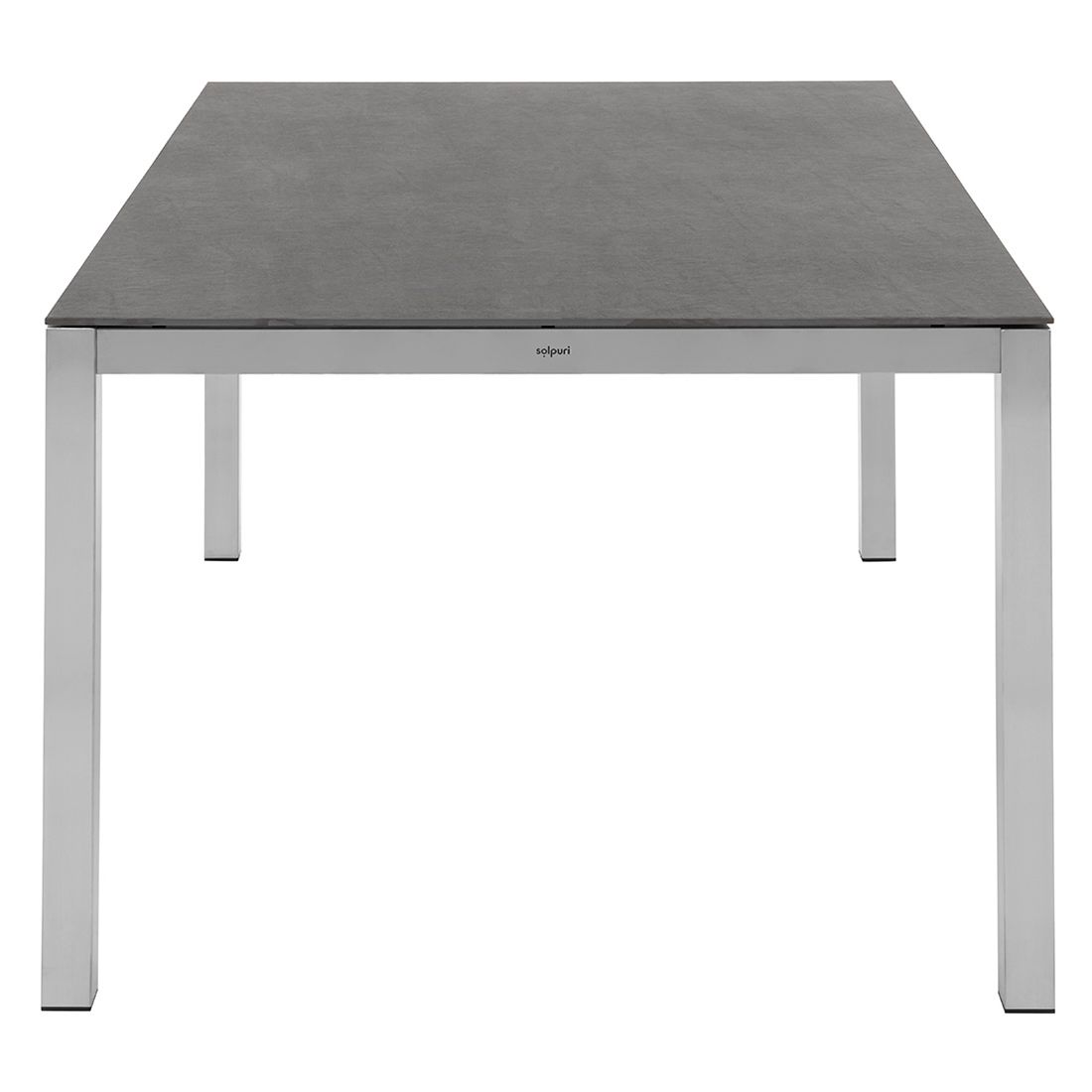 Solpuri Classic Gartentisch 160x100 cm Edelstahl/Dekton