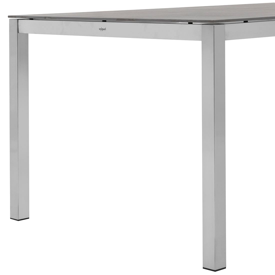 Solpuri Classic Gartentisch 160x100 cm Edelstahl/Dekton
