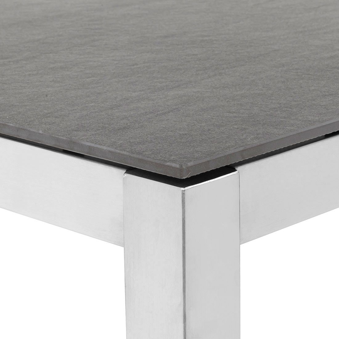Solpuri Classic Gartentisch 160x100 cm Edelstahl/Dekton