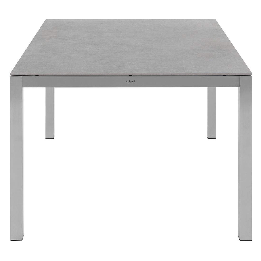 Solpuri Classic Gartentisch 220x100 cm Edelstahl/Dekton