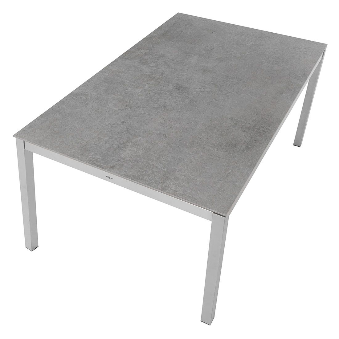 Solpuri Classic Gartentisch 220x100 cm Edelstahl/Dekton