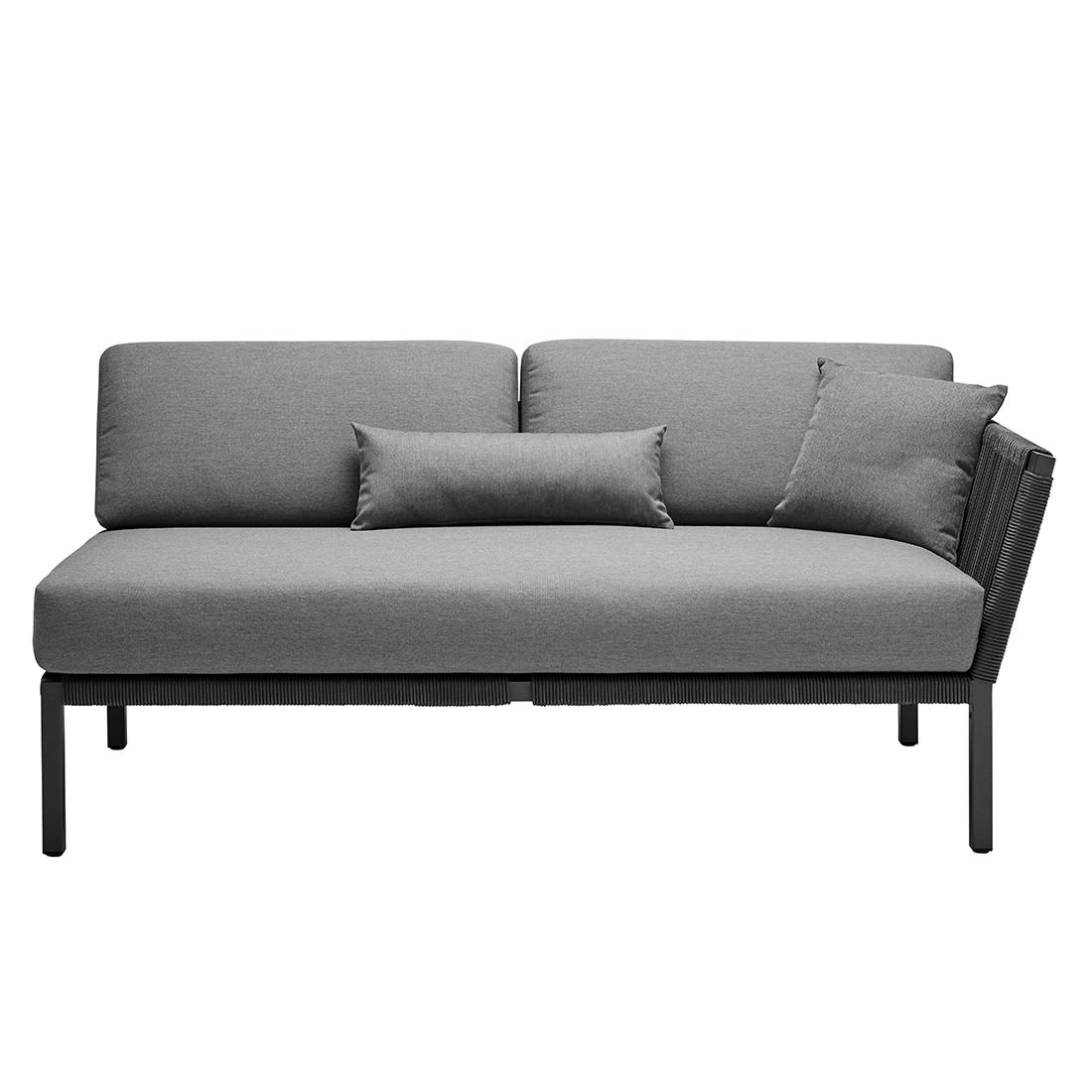 Solpuri Club Gartensofa 171 cm Aluminium/Rope/Acryl