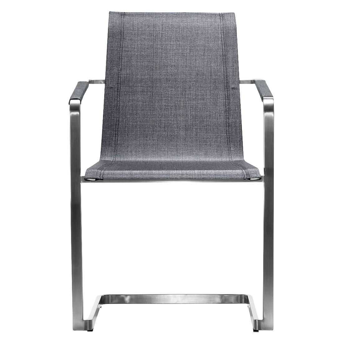 Solpuri Jazz Freischwinger Edelstahl/Textilene