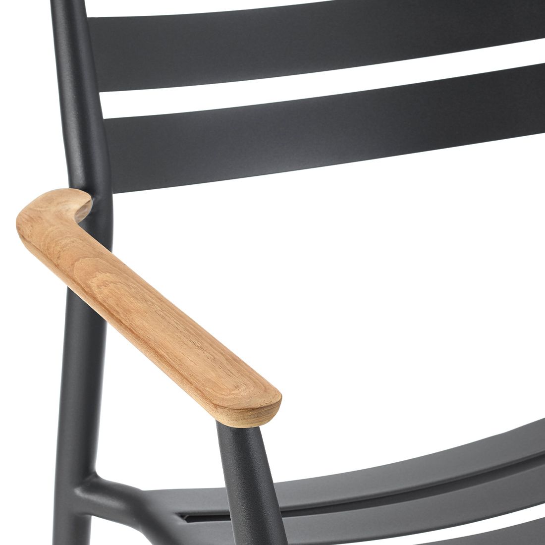 Solpuri Pia Stapelsessel Aluminium/Teak