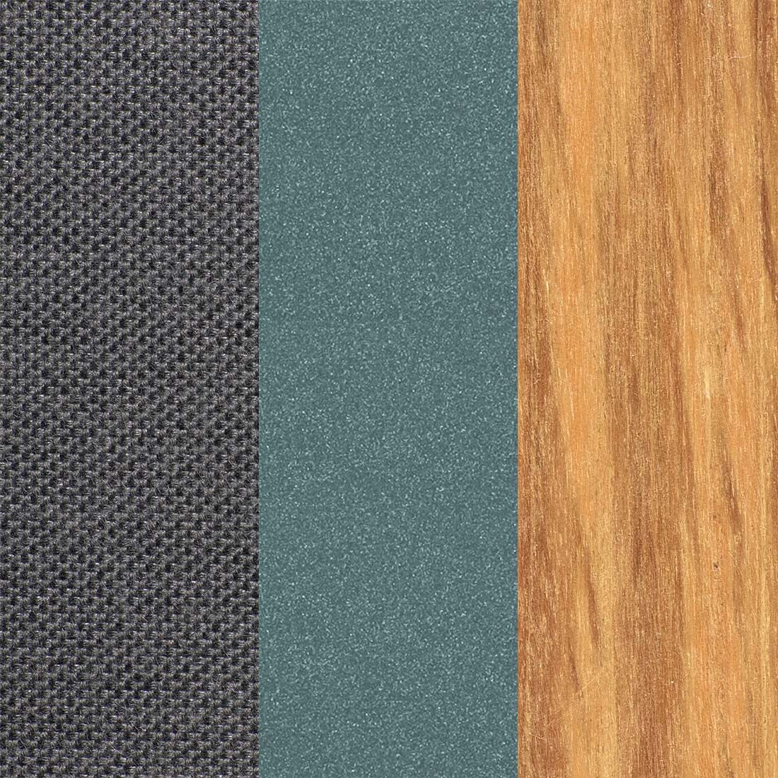 Solpuri Pia Stapelsessel Aluminium/Teak inkl. Kissen