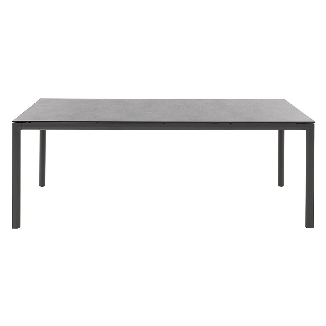Solpuri Soft Gartentisch 200x100 cm Aluminium/HPL 3D