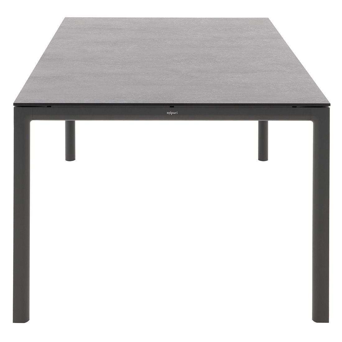 Solpuri Soft Gartentisch 200x100 cm Aluminium/HPL 3D