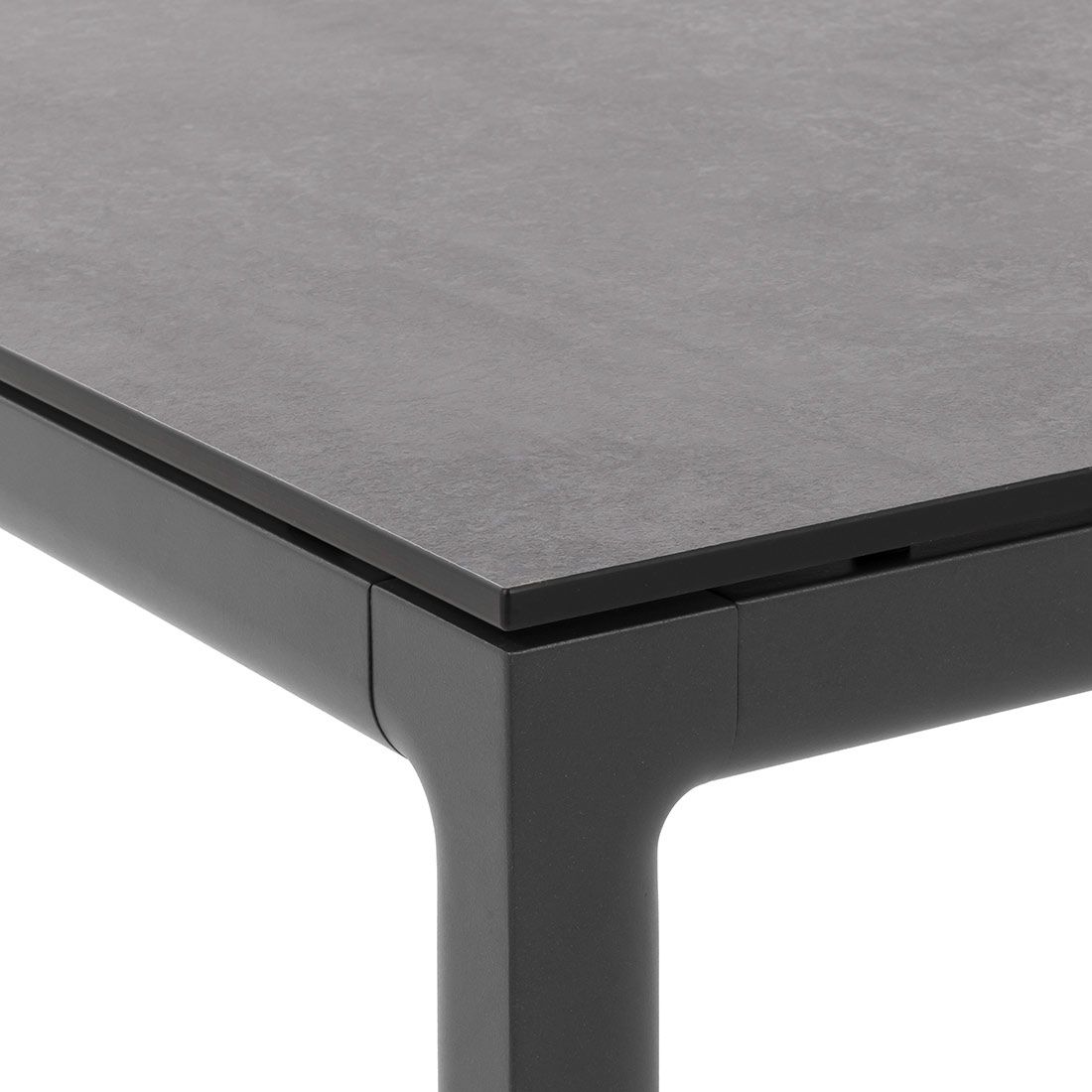 Solpuri Soft Gartentisch 200x100 cm Aluminium/HPL 3D