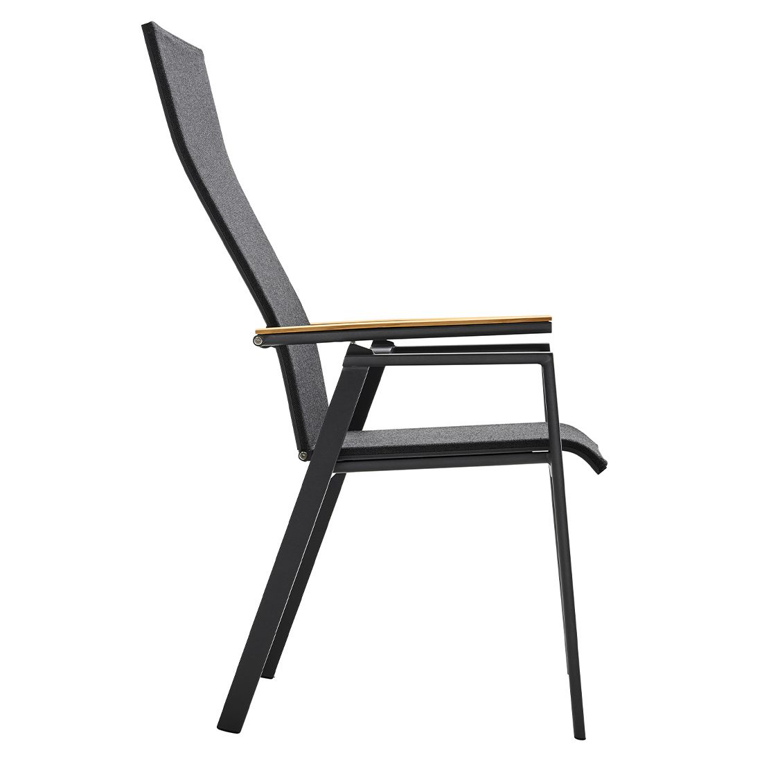Solpuri Soul Gartensessel Aluminium/Textilene/Teak
