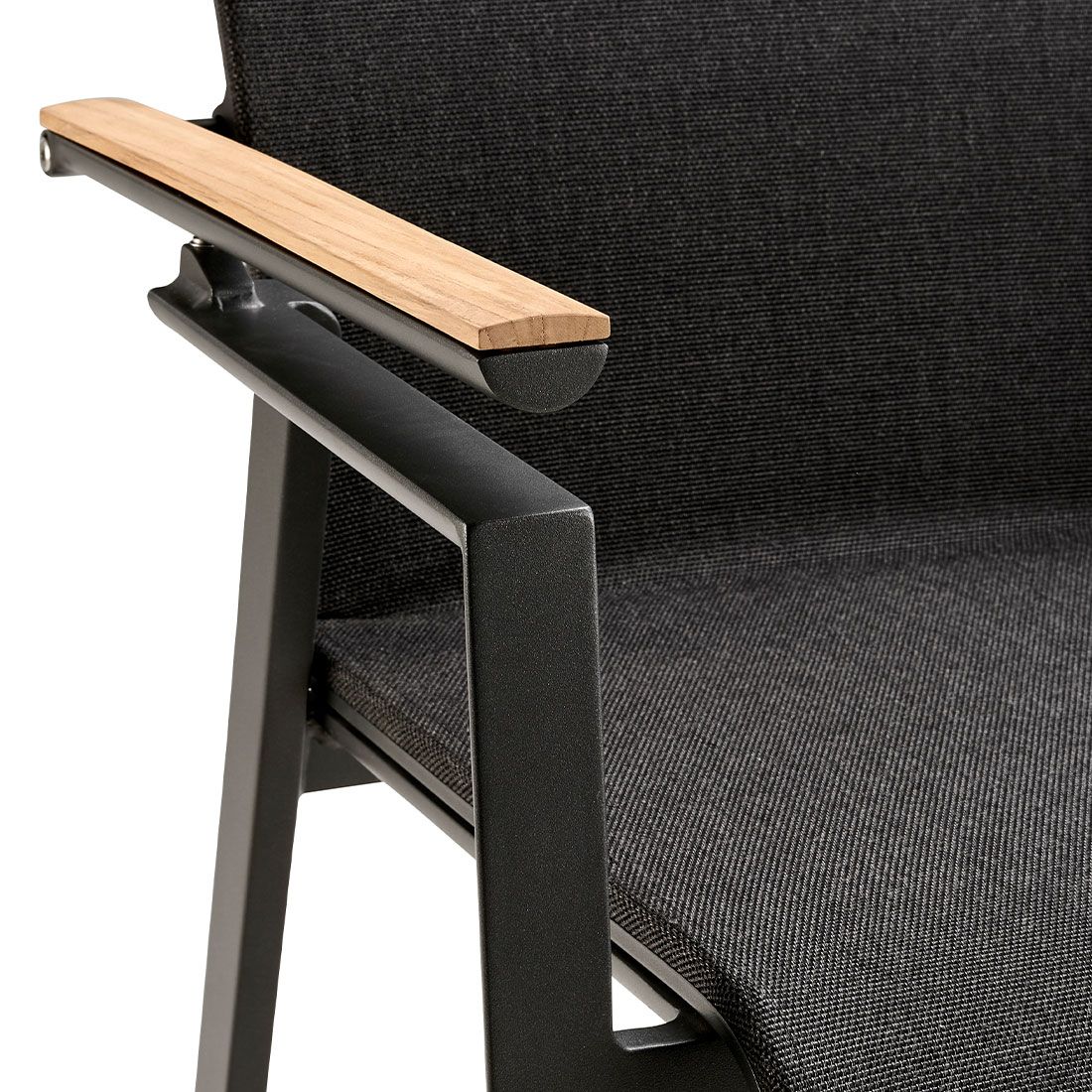 Solpuri Soul Gartensessel Aluminium/Textilene/Teak