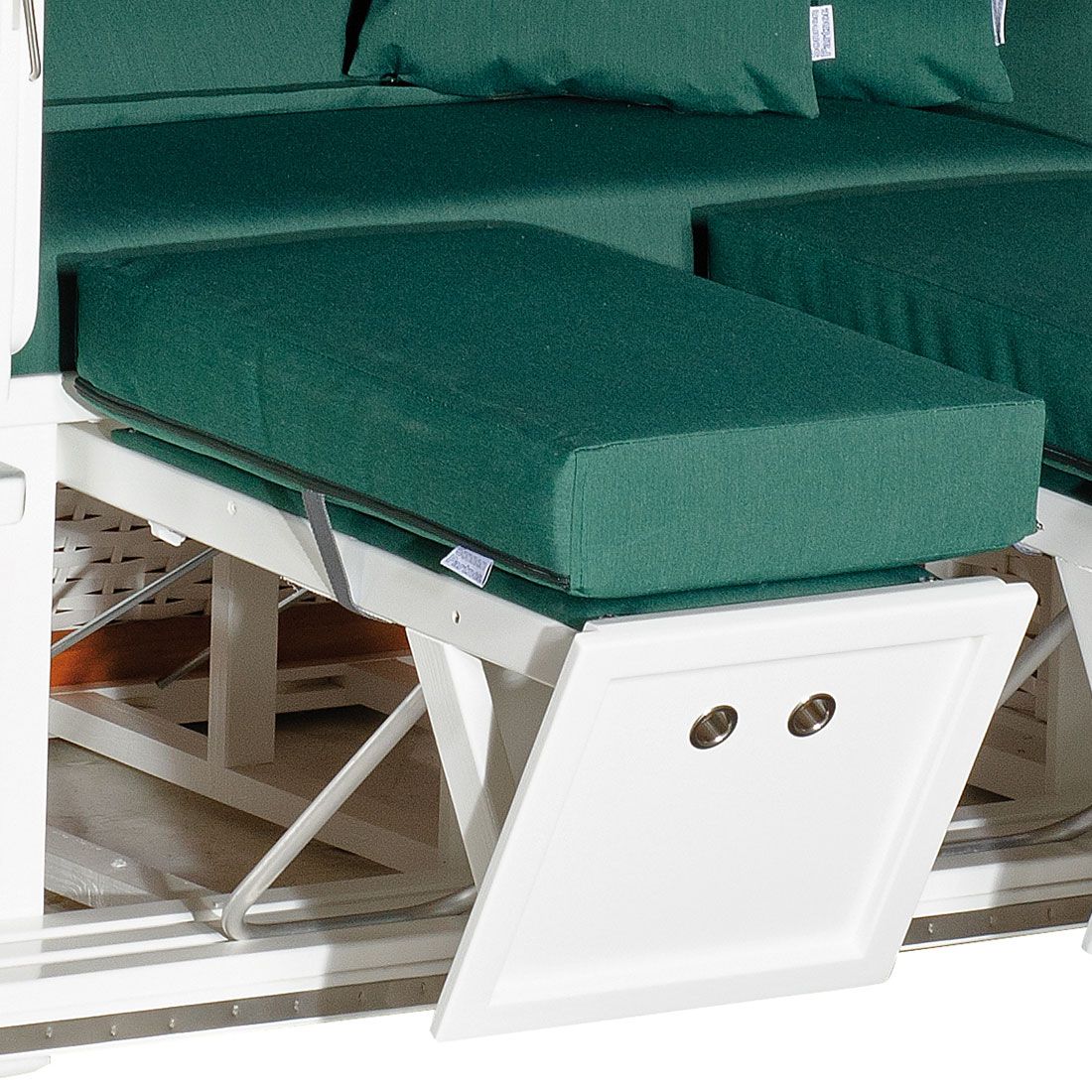 SonnenPartner Classic Strandkorb Geflecht/Fichte