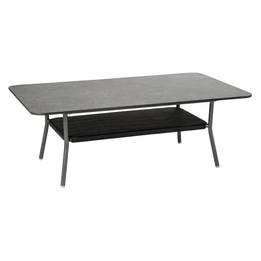 Stern Space Loungetisch 130x80cm Aluminium/Silverstar