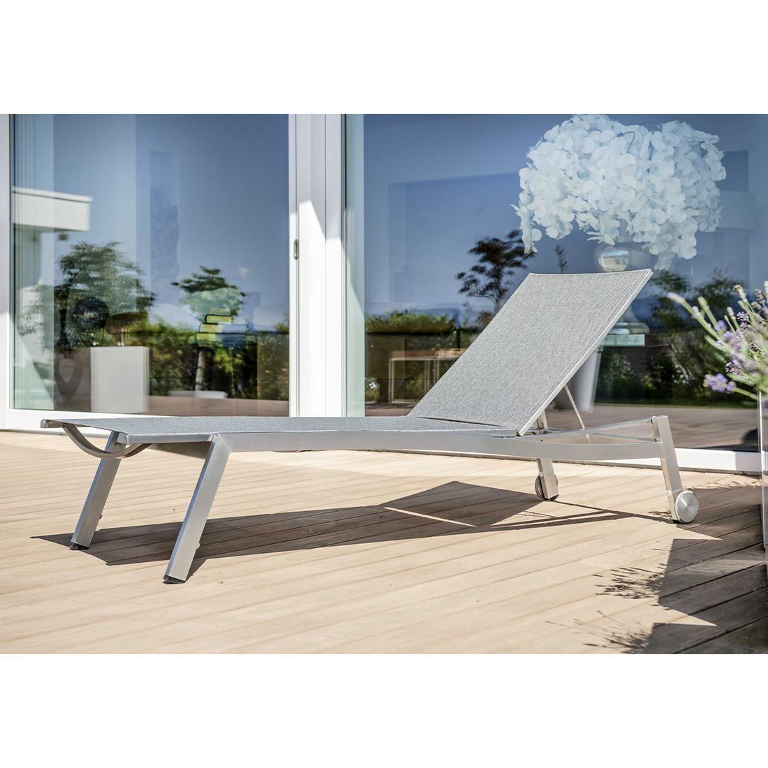 Stern Allround Rollliege Edelstahl/Textilene