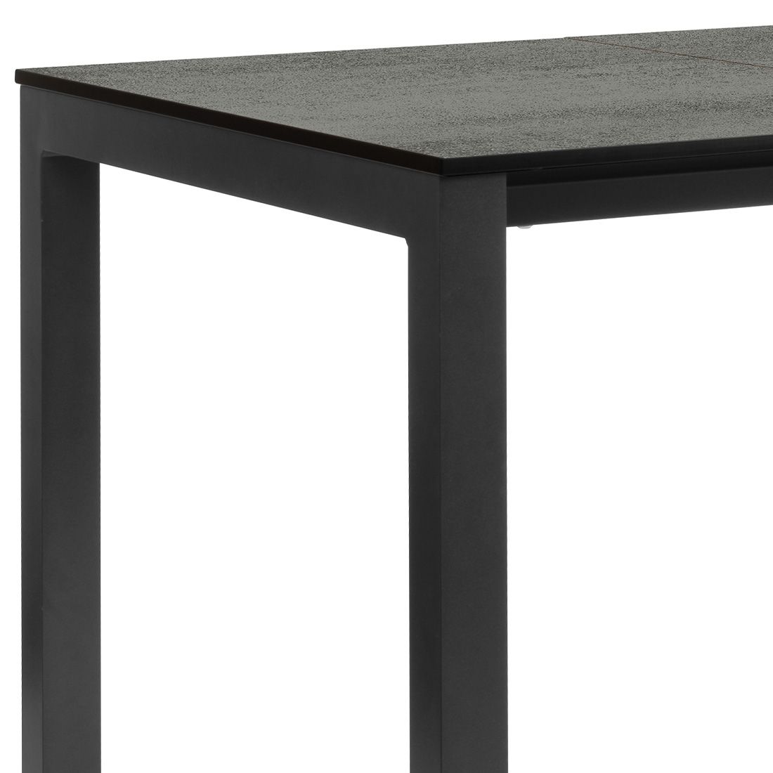 Stern Ausziehtisch 130/180x80 cm Aluminium/Silverstar