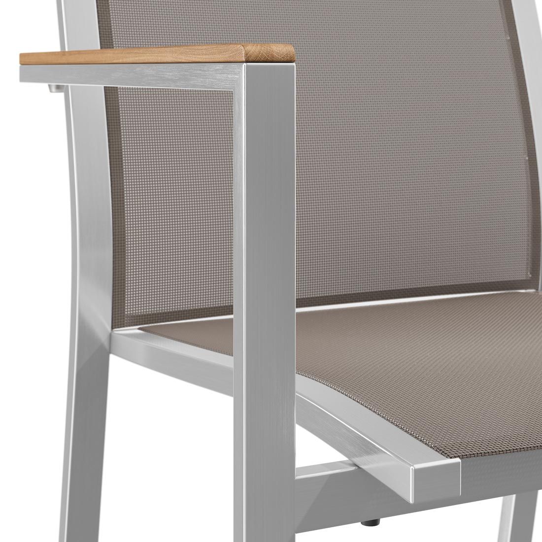 Stern Cardiff Gartenmöbel-Set M (4 Plätze) mit OUTLIV. Tisch 160x90cm
