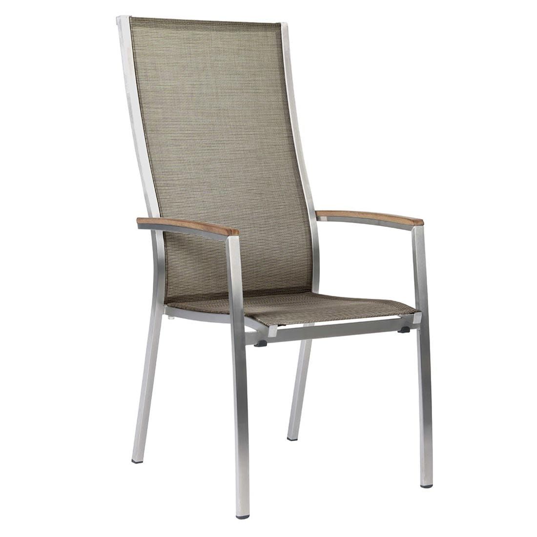 Stern Cardiff Gartenmöbel-Set M (4 Plätze) mit OUTLIV. Tisch 160x90cm