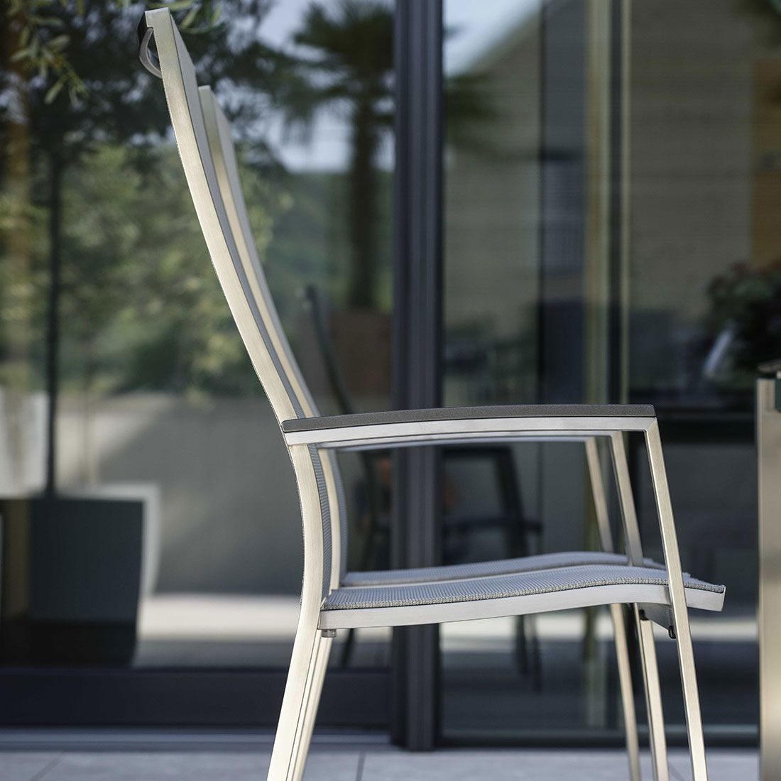 Stern Cardiff Gartenmöbel-Set 7-tlg. mit OUTLIV. Tisch 220x100cm