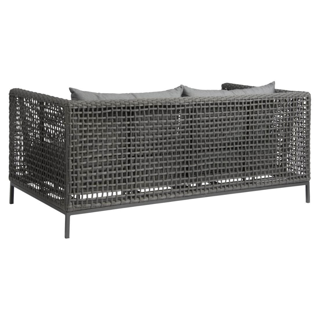 Stern Corda Gartensofa Aluminium/Rope/Edelstahl