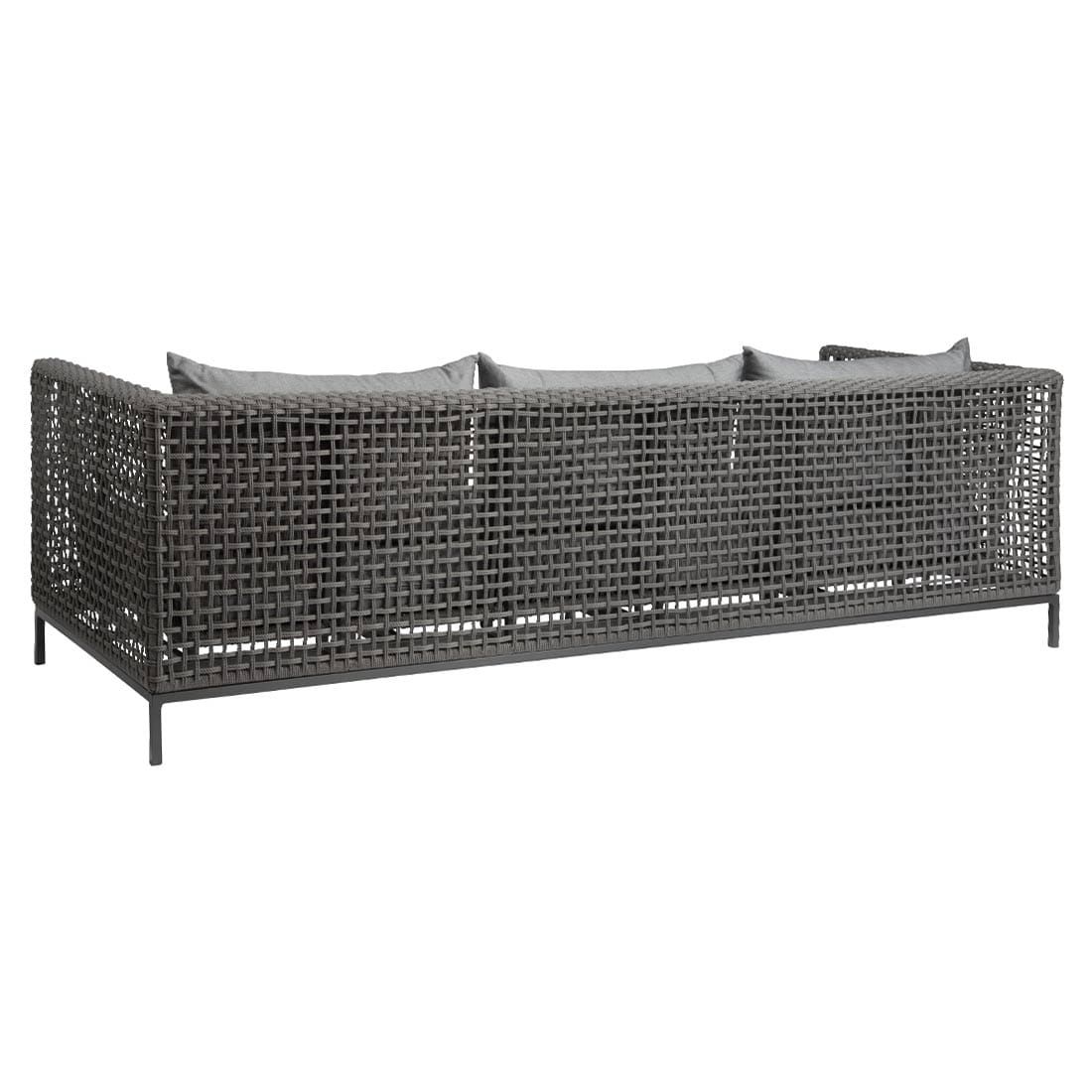 Stern Corda Gartensofa Aluminium/Rope/Edelstahl