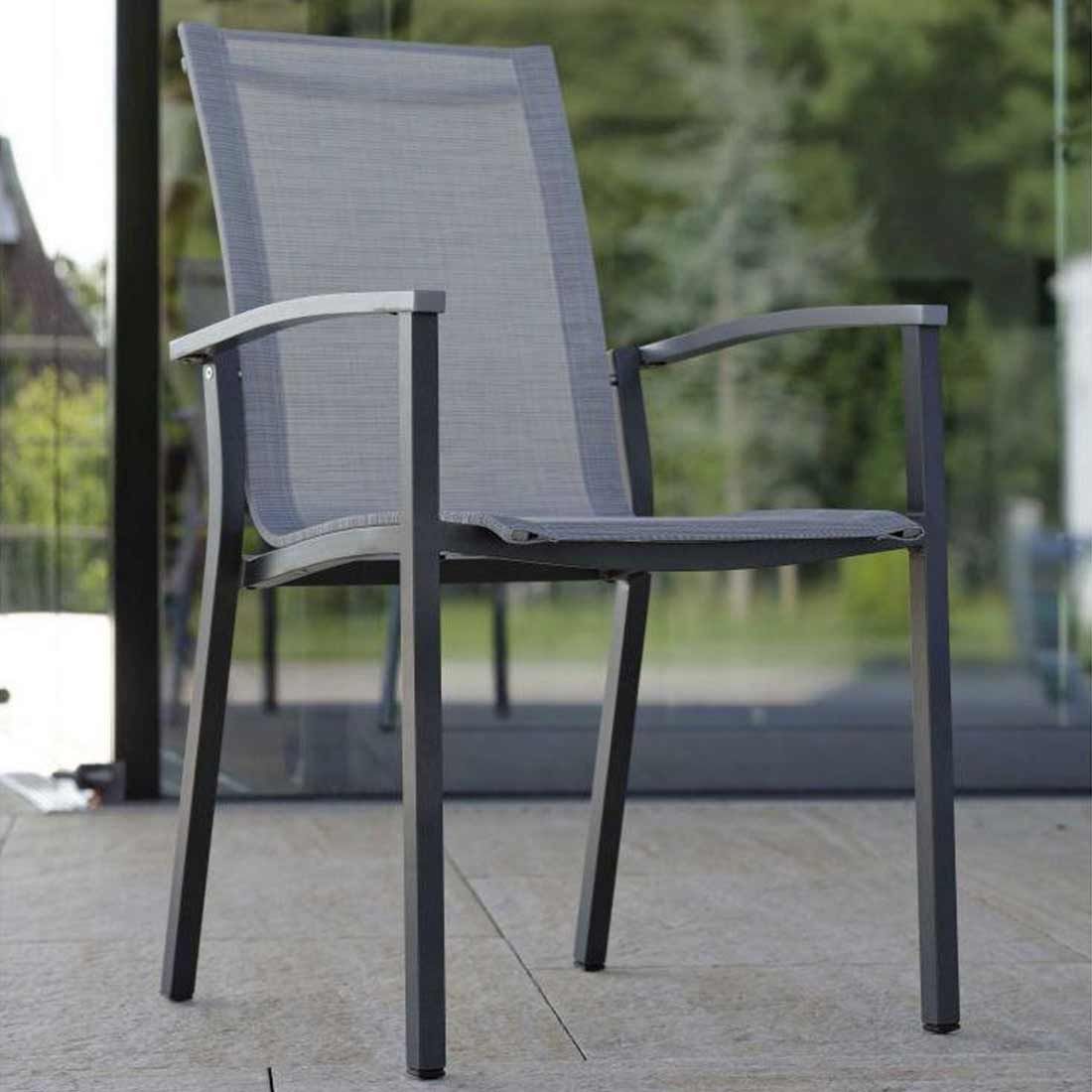 Stern Evoee Gartenmöbelset 5-tlg. mit Tisch 160x90cm