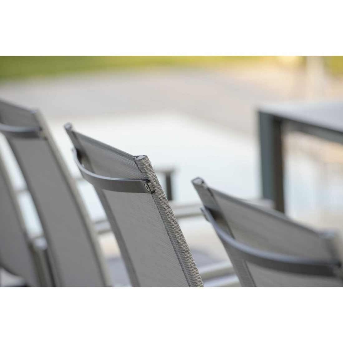 Stern Evoee Gartenmöbelset 5-tlg. mit Tisch 160x90cm