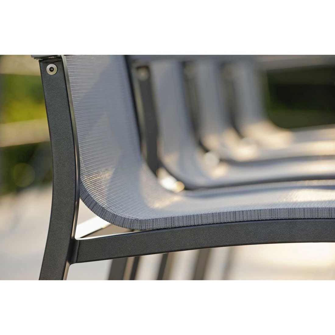 Stern Evoee Gartenmöbelset 5-tlg. mit Tisch 160x90cm