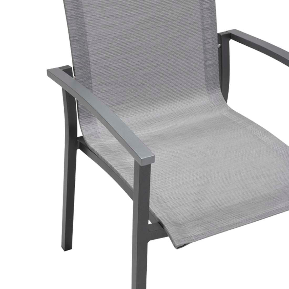 Stern Evoee Gartenmöbelset 7-tlg. mit Tisch 200x100cm
