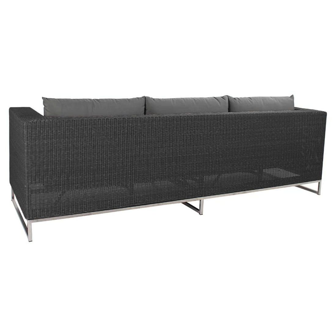 Stern Fontana Gartensofa Edelstahl/Geflecht