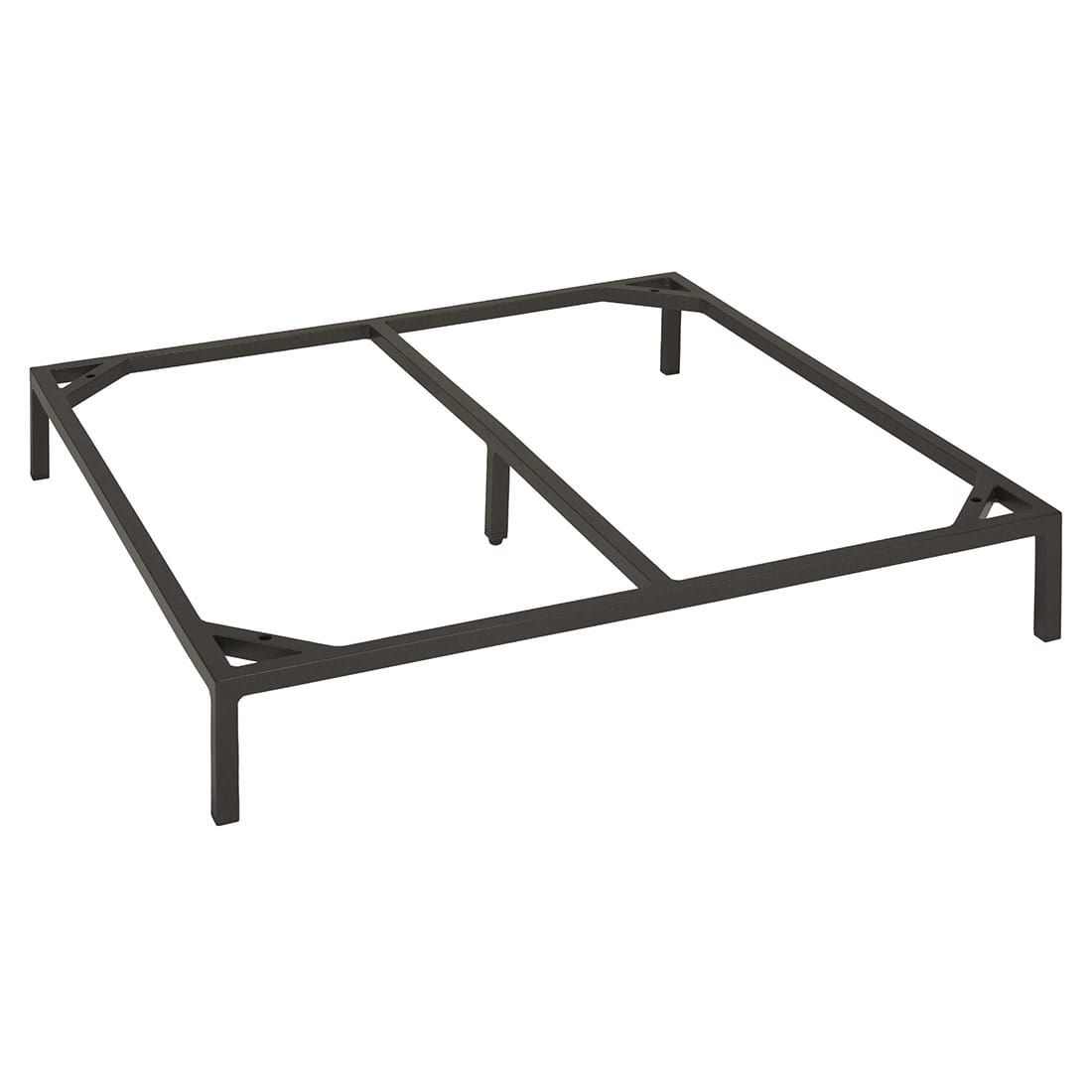 Stern Fontana/Corda Untergestell für Mittelmodul/Eckmodul Aluminium