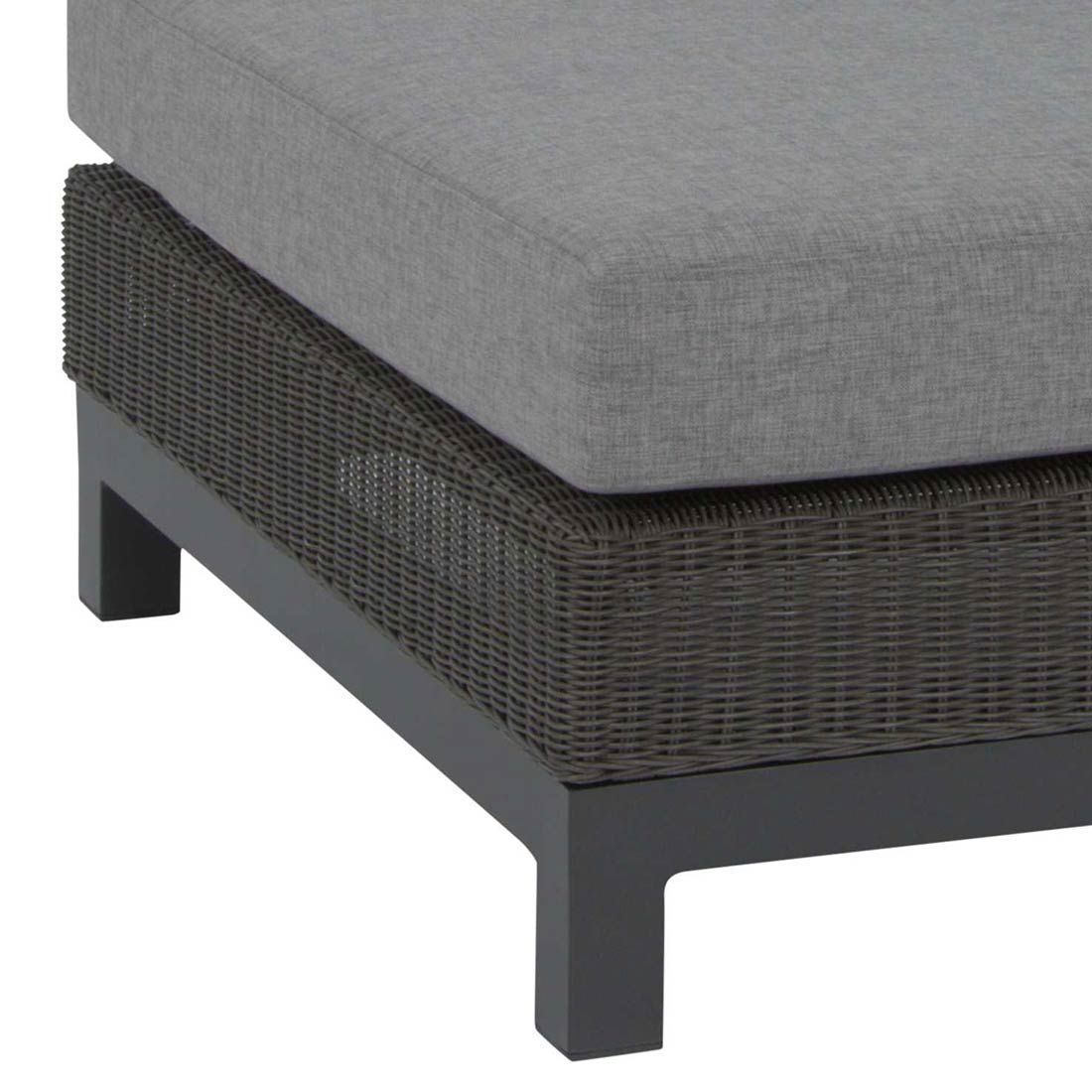 Stern Fontana Hocker Aluminium/Geflecht