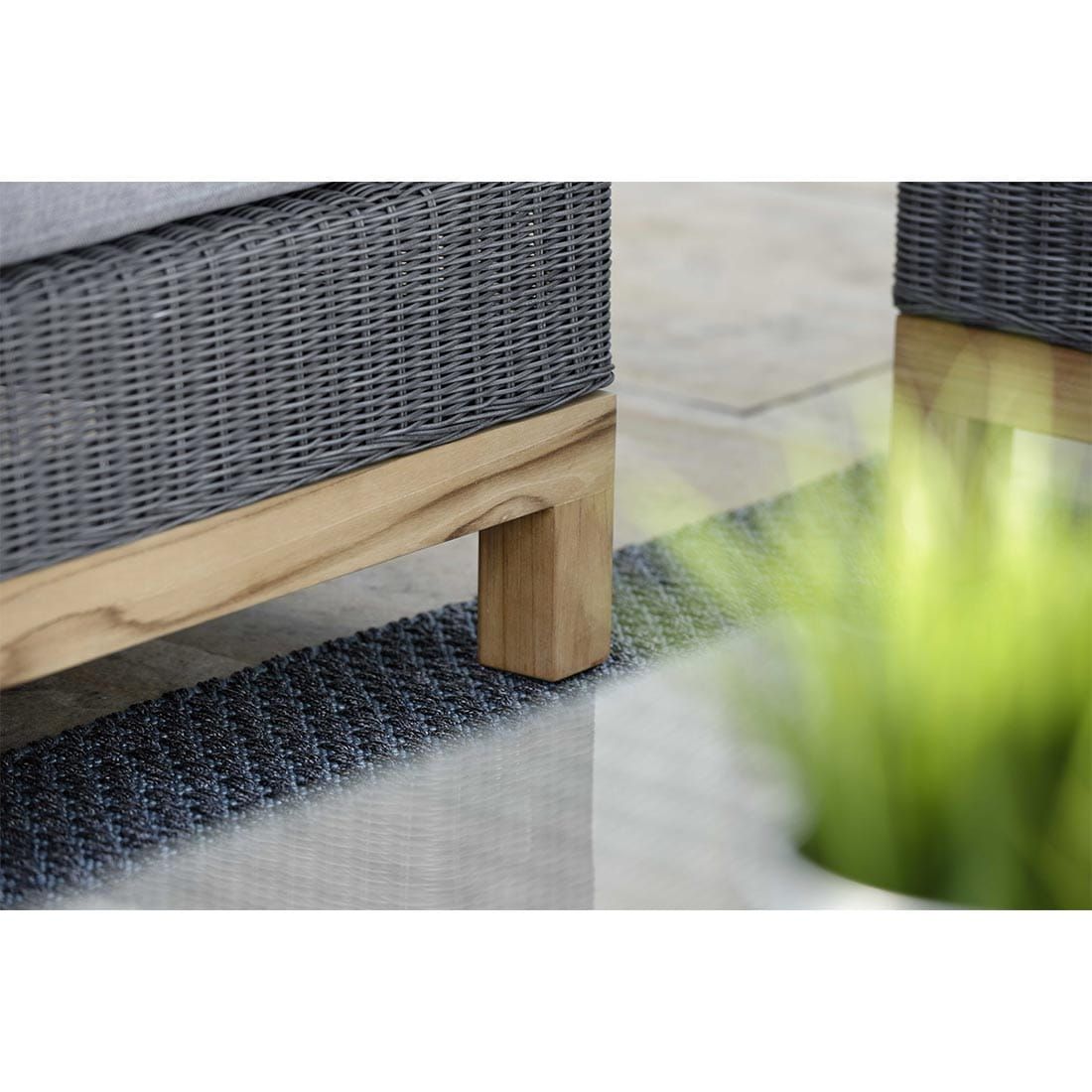 Stern Fontana Loungesessel Teak/Geflecht