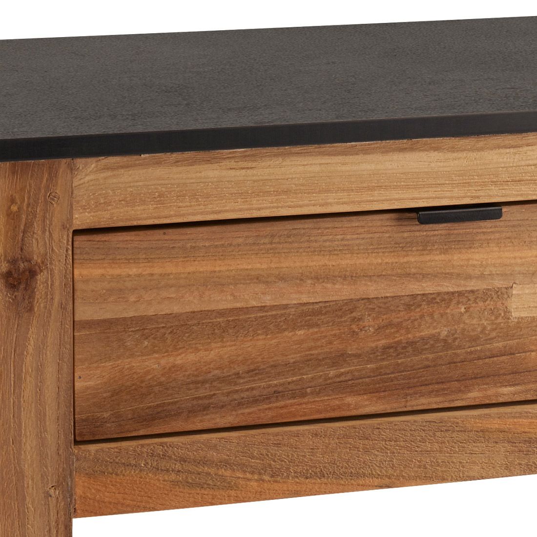 Stern Hilda Sideboard 100x50x89cm Old Teak/Silverstar