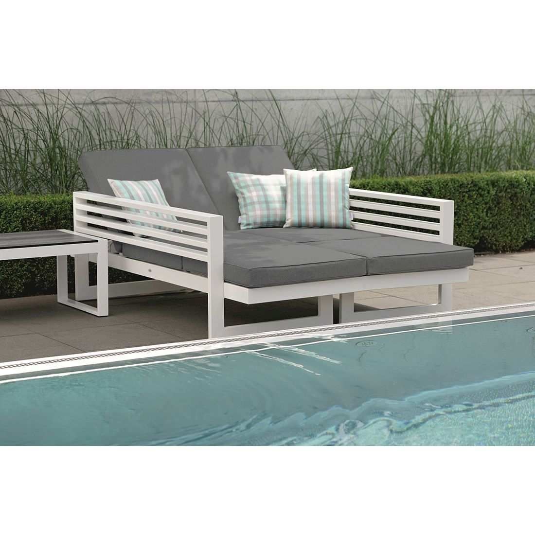 Stern New Holly Gartenloungesofa Aluminium/Kunstfaser