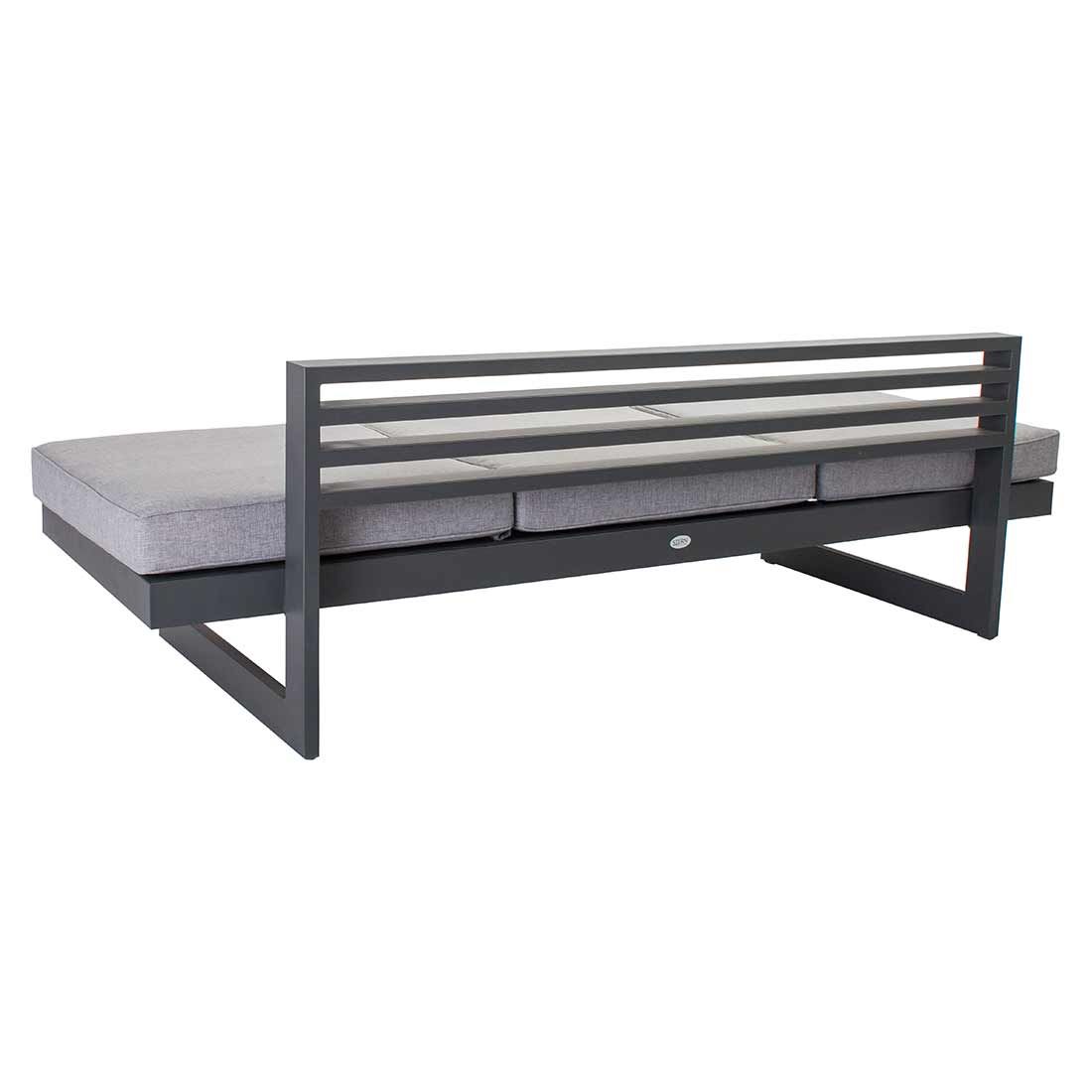Stern Holly Diningsofa Aluminium/Kunstfaser