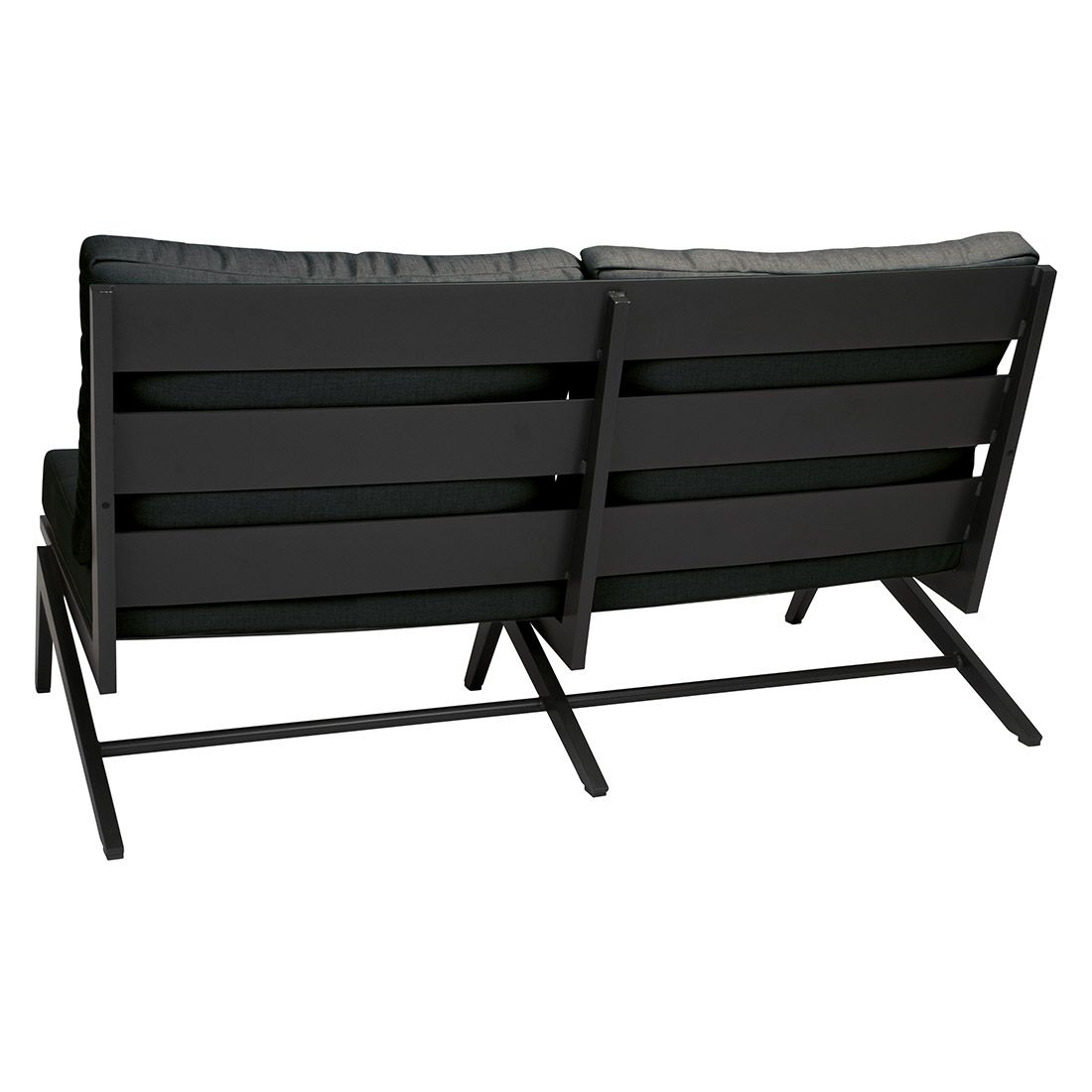 Stern Jackie 2-Sitzersofa 145cm Aluminium/Polyacryl