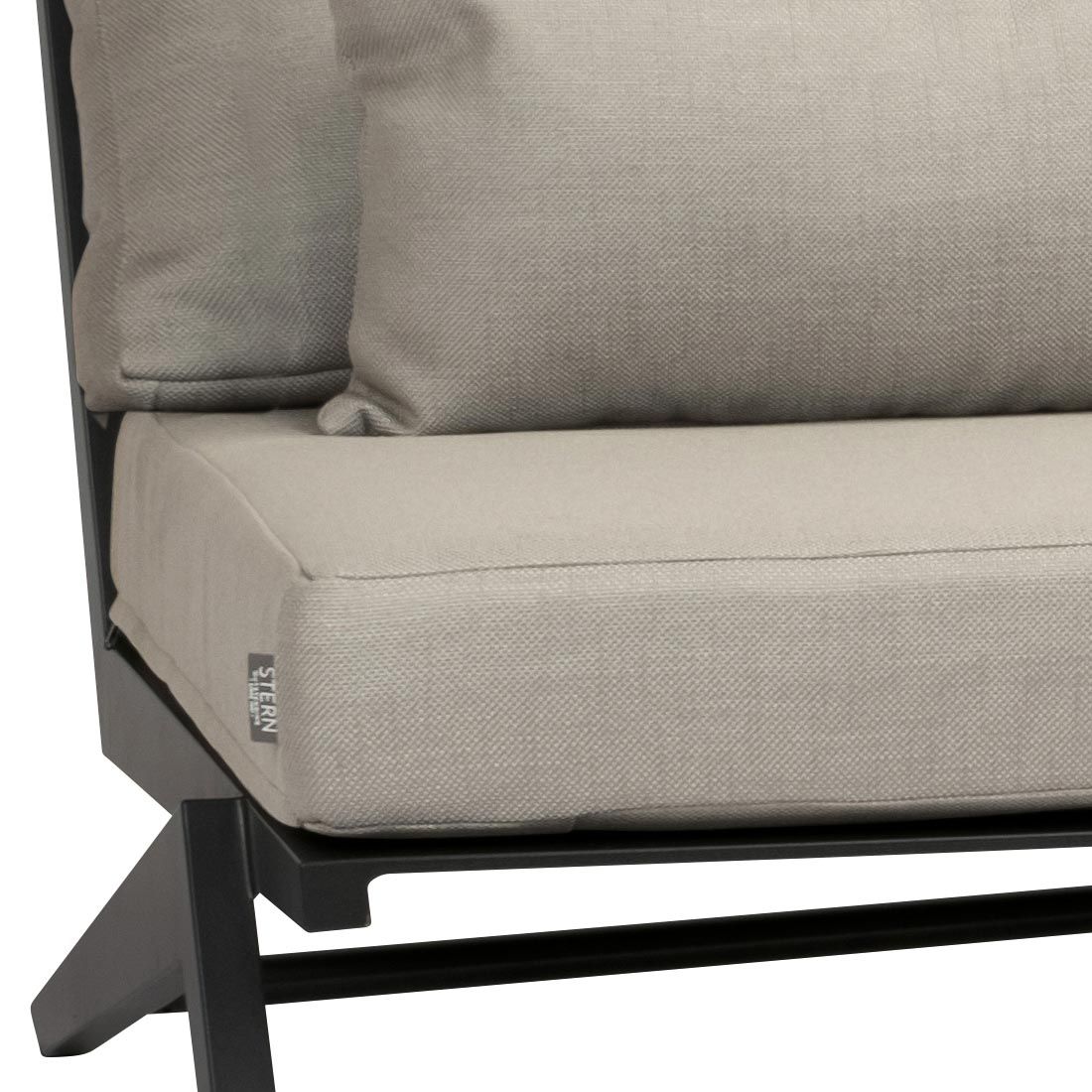 Stern Jackie Gartenloungesofa Aluminium/Polyacryl