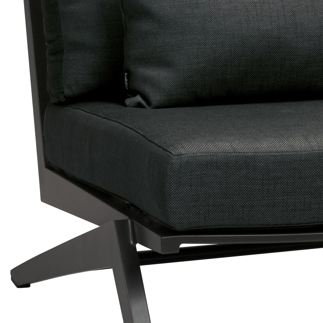 Stern Jackie Loungesessel Aluminium/Polyacryl